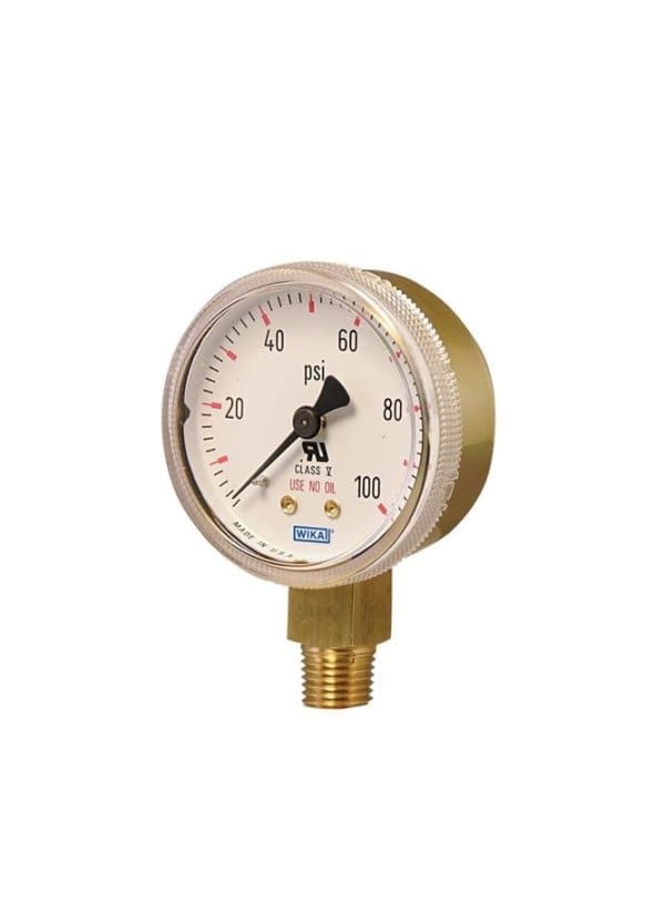 111.11 The WIKA pressure gauge with Bourdon tube is used for pressure measurement of gaseous and liquid media.