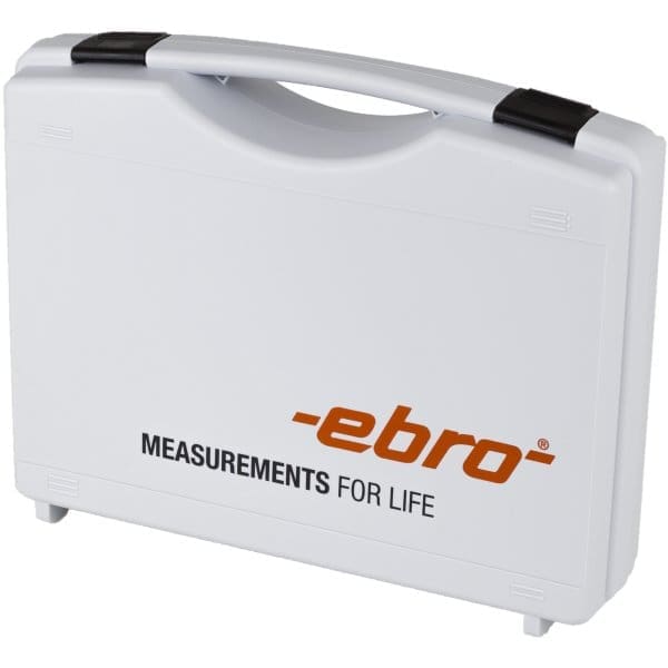 AT 100-PHT robusten kovček iz umetne mase. pH merilniku PHT 810 nudi dodatno zaščito in omogoči lažji prenos/transport merilnika.