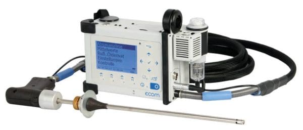 flue gas analyser for NOx, SO2 measurements