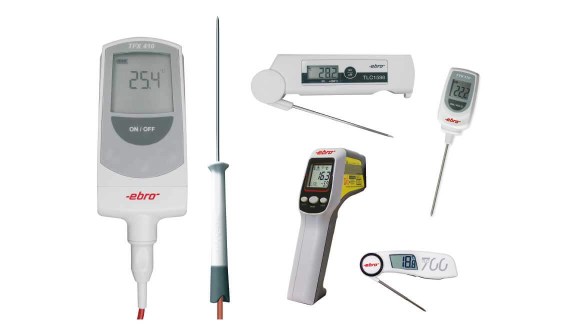 Thermometers, dataloggers, Ex