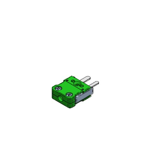 miniaturni lock sistem konektor za termočlene
