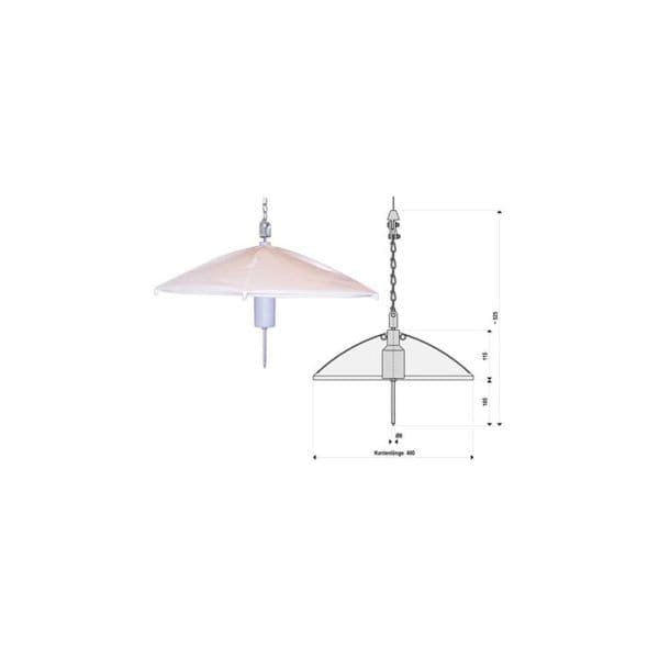 umbrella-shaped weight for level periodic switches