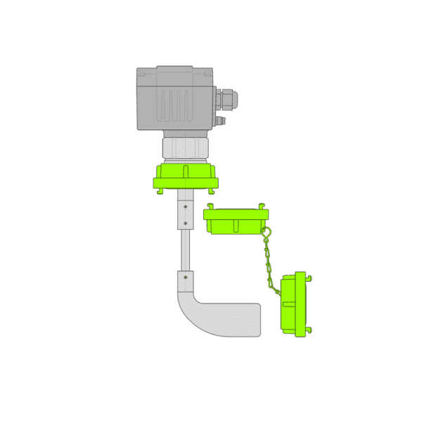 priključek za nivojna rotacijska stikala DF je namenjen za nivojna rotacijska stikala DF. Priključek omogoča hitro namestitev