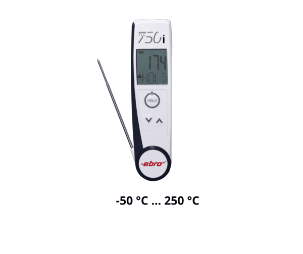 TLC 750i kombiniran IR/vbodni termometer EBRO