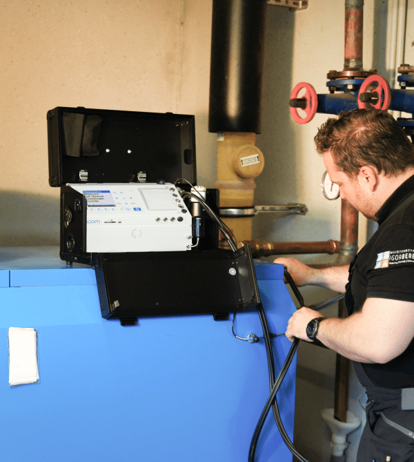 flue gas analyser and soot measurement