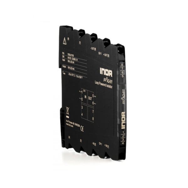 The IsoPAQ-611, a single-channel isolator with loop for separating INOR current signals, provides galvanic isolation for standard signals while transmitting the measurement signal to the output with a high degree of accuracy.