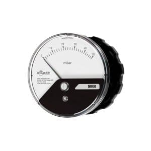 The A2G-10 WIKA differential pressure gauge for ventilation and air conditioning is used for measuring the differential pressure of gaseous and liquid media.