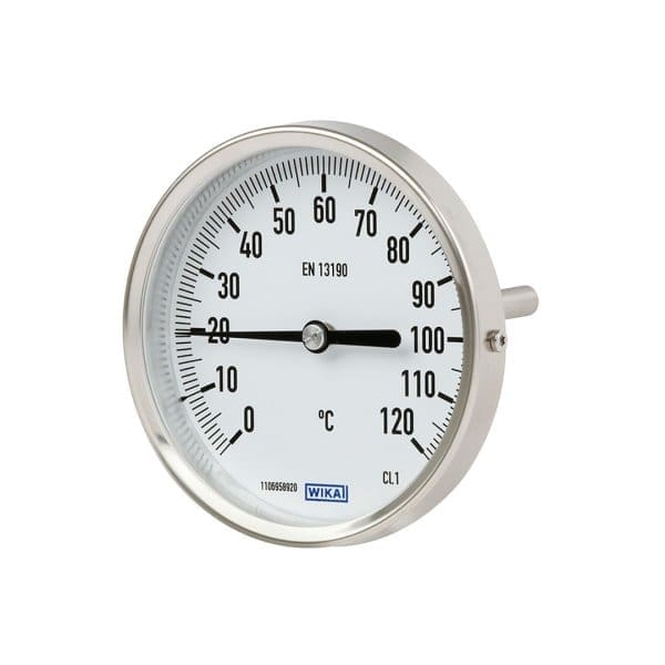bimetalni termometer za merjenje temperature v krušni peči.