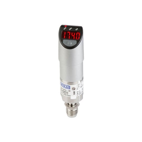 The WUD-20 ultra high purity pressure transducer from WIKA is a device that detects pressure and converts it into an electrical signal, where the quantity depends on the pressure or the fluid.