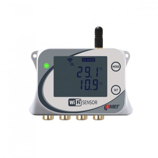 temperature measurement with wifi 4 channel meter
