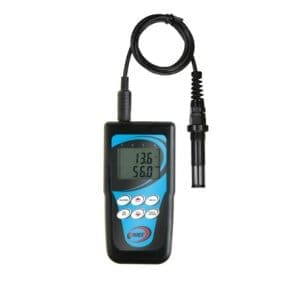 for manual measurement of temperature and relative humidity of compressed air up to 25 bar