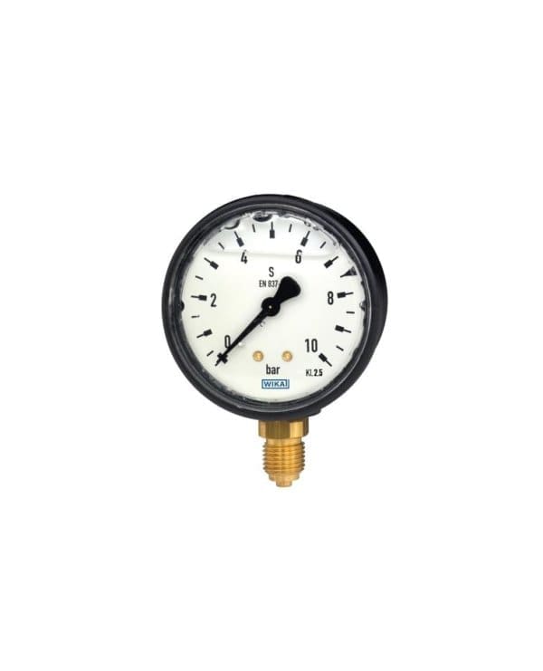 113.13 hidravlični manometer WIKA s tekočim polnilom se uporablja pri merjenju tlaka plinskih in tekočih medijev.