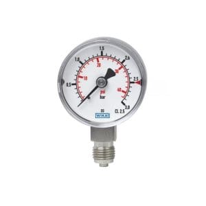 131.11 manometer z bourdonovo cevjo se uporablja pri merjenju tlaka plinskih in tekočih medijev. Ima široko območje uporabe.