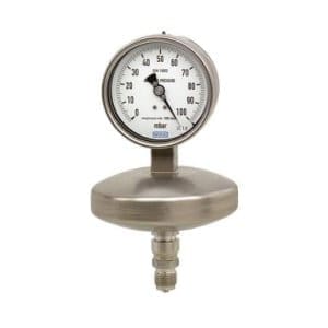 532.54 absolutni manometer za visoko varnost pred preobremenitvijo se uporablja pri merjenju tlaka plinskih in tekočih medijev.