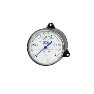 DPG40 manometer WIKA z integrirano indikacijo delovnega tlaka se uporablja pri merjenju tlaka plinskih in tekočih medijev.