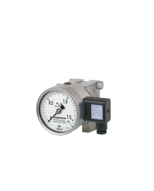 DPGT43HP.100 kapsulski manometer z izhodnim signalom WIKA za procesno industrijo se uporablja pri merjenju tlaka plinskih in tekočih medijev.
