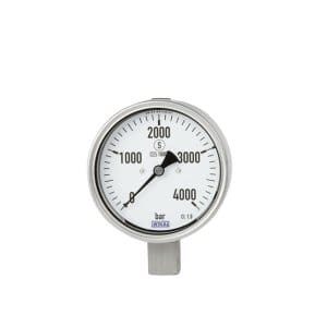 PG23HP-P manometer WIKA za visoke tlake se uporablja pri merjenju tlaka plinskih in tekočih medijev.