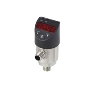 The WIKA PSD-4 electronic pressure switch with display is used for pressure measurement of gaseous and liquid media.
