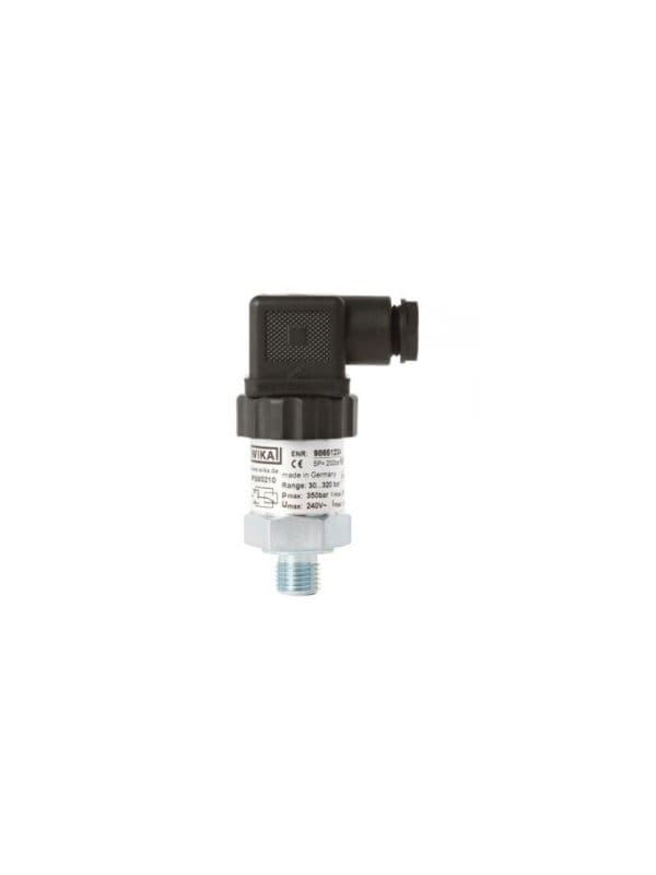 The PSM02 OEM WIKA compact pressure switch with adjustable hysteresis is used for pressure measurement of gaseous and liquid media.