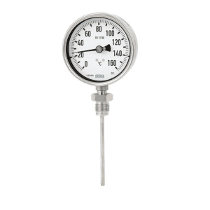 55 bimetalni termometer za procesno industrijo za merjenje temperature se uspešno uporablja zlasti v kemični in petrokemični, naftni in plinski ter energetski industriji.