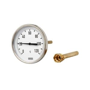 A50 bimetallic thermometer standard for heating, air conditioning, ventilation and refrigeration