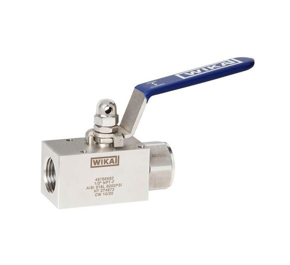 BV kroglični ventil za merilnike tlaka z nizkim navorom in nizko obrabo za vsesplošno uporabo.