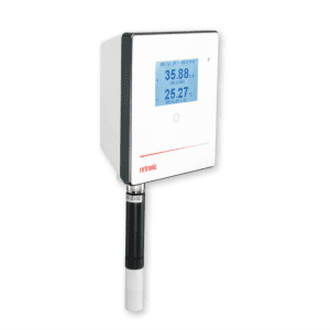 RMS-LOG-L-D data logger for humidity, temperature, CO2, differential pressure, dew point