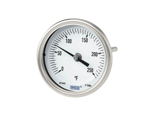 TG53 bimetalni termometer zagotavlja visoko kakovost in zmogljivost ter je idealna izbira v predelovalni industriji