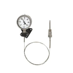 The F73 gas thermometer is successfully used in the chemical, petrochemical, oil and gas and power industries.