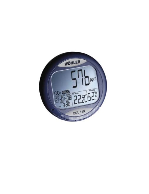 CDL 110_prikaz vlažnosti, temperature in co2