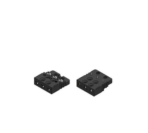 miniaturni vgradni 3 pinski konektor PCB za termočlen