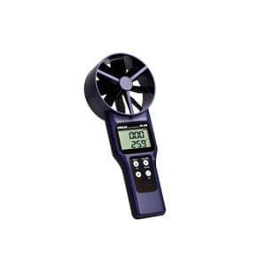 FA 4XX anemometer ventilatorja Wöhler je naprava za merjenje hitrosti zraka, temperature in vlage na zračnikih. Uporablja se tudi za merjenje CO2.