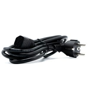 Napajalni kabel EU za Algiz RT10 HANDHELD je standardni napajalni kabel za Evropo. Združljiv je z Algiz RT10 in RS60 obročnim skenerjem.