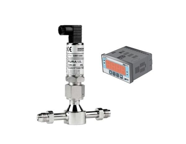 Pura Advanced Online 2 higrometer Michell majhni, robustni senzorji vlage za čiste pline so idealna ekonomična rešitev za indikacijo preboja vlage.