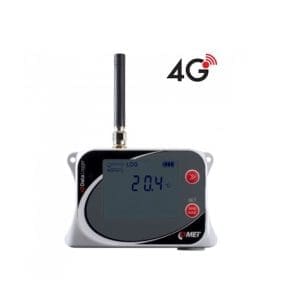 U0110G brezžični data logger za temperaturo z vgrajenim senzorjem in 4G modemom COMET je zasnovan za beleženje temperature.