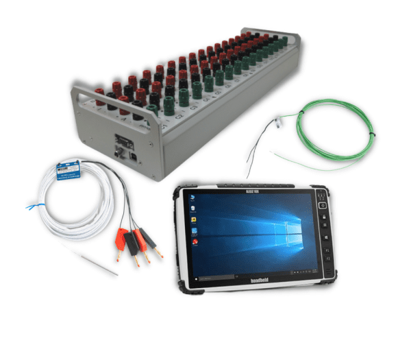 The UT-ONE S16B BATEMIKA set contains everything you need for accurate and reliable temperature measurements in the field in a variety of environments.