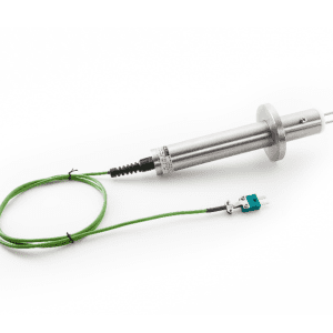 The temperature sensor with type "K" thermocouple (NiCr-Ni) is designed for demanding applications of temperature measurement of aluminium cuttings and other metals.