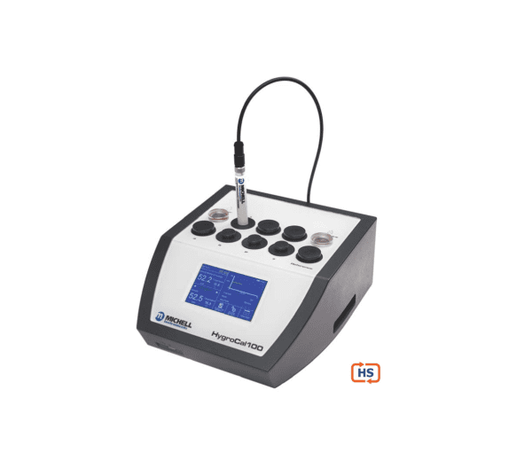 HygroCal100 validator vlažnosti MICHELL je kompakten in prenosljiv sistem, zasnovan za preprosto avtomatizirano validacijo senzorjev relativne vlažnosti.