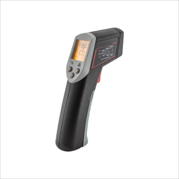 ST633 ročni žepni infrardeči termometer za merjenje temperature raznih medijev, površin v proizvodnji ali splošni rabi. 5-14 μm.