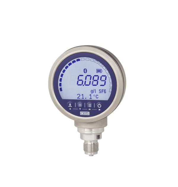 spremljanje stikalnih naprav in beleži parametre gostote plina, tlaka ter temperature