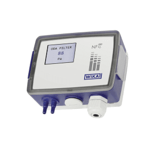 A2G-500 senzor diferenčnega tlaka WIKA za merjenje diferenčnega tlaka, nadtlaka in vakuuma v zraku ter tudi v neagresivnih in nevnetljivih plinih.