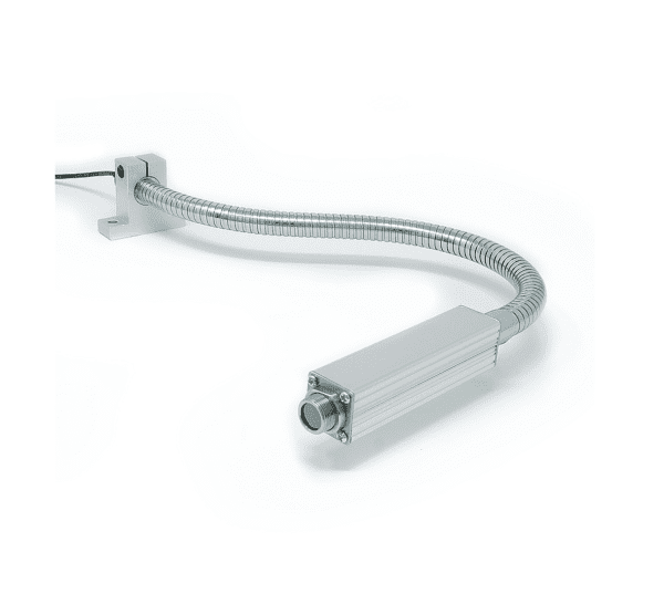 Gibljiv nosilec (Gooseneck) za pirometre CALEX s katerim je preprosto usmeriti IR temperaturne senzorje. Premik pod katerim koli kotom.