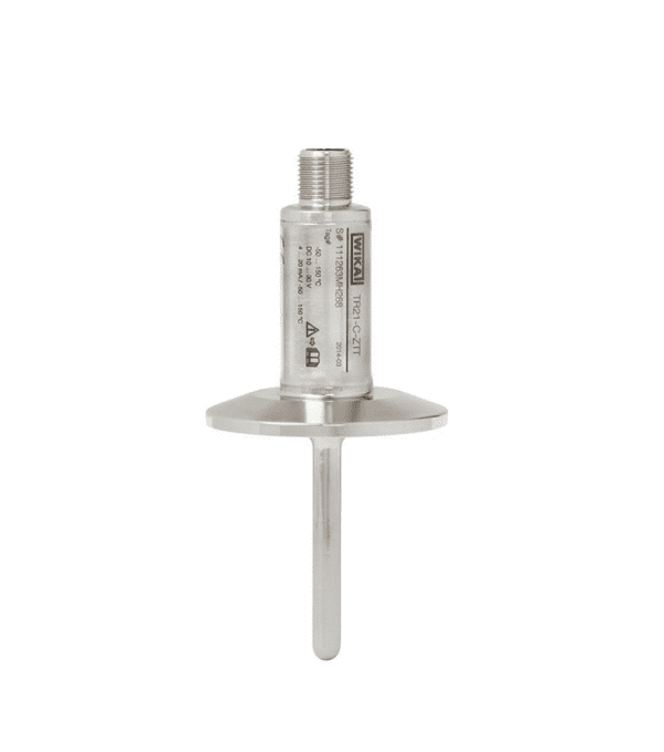 TR21-C miniaturno uporovno temperaturno tipalo omogoča merjenje temperature v sanitarnih aplikacijah in merjenje tekočih in plinastih medijev.